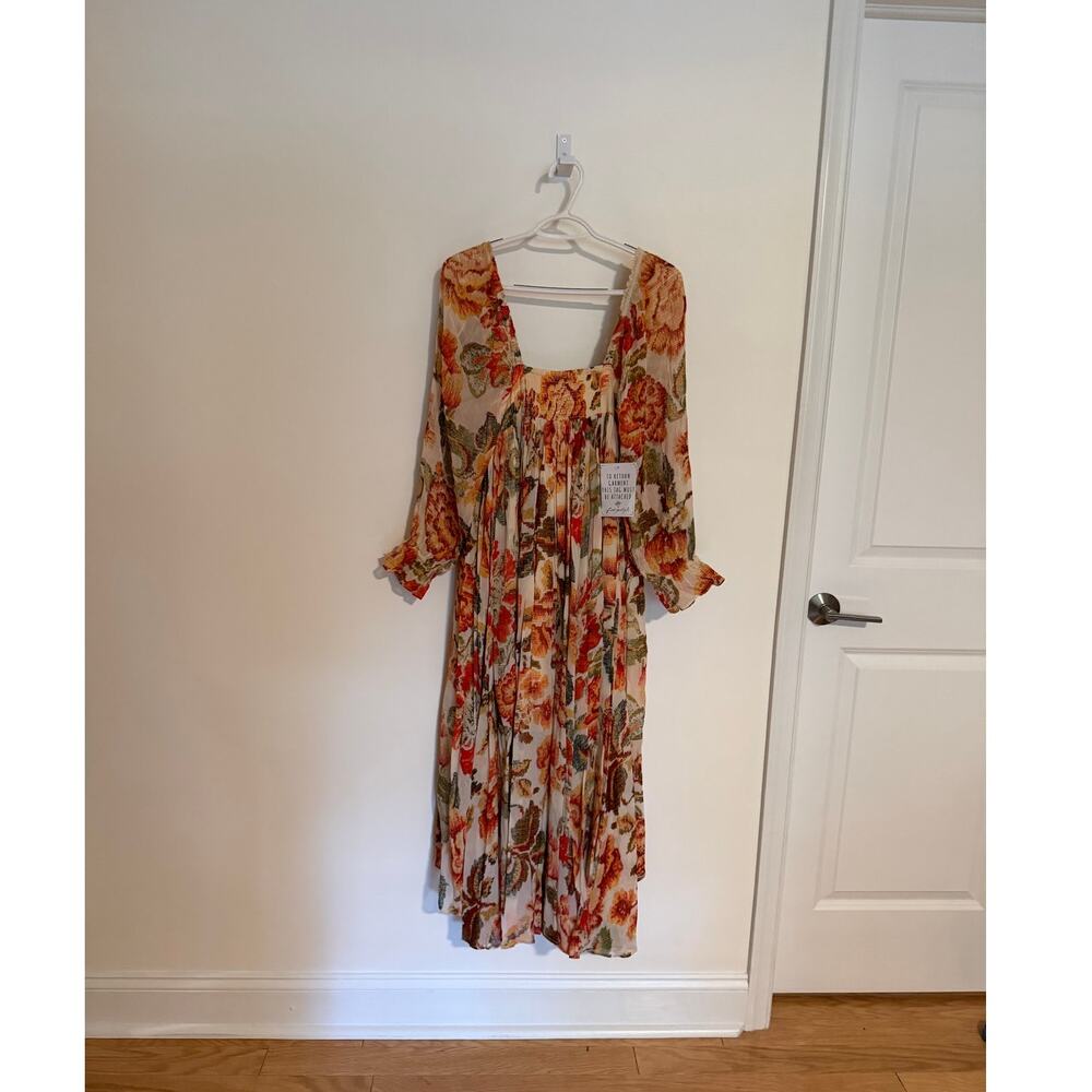 Free People Timeless Tapestry Maxi Dress, NWT, Size S - Picture 8 of 8